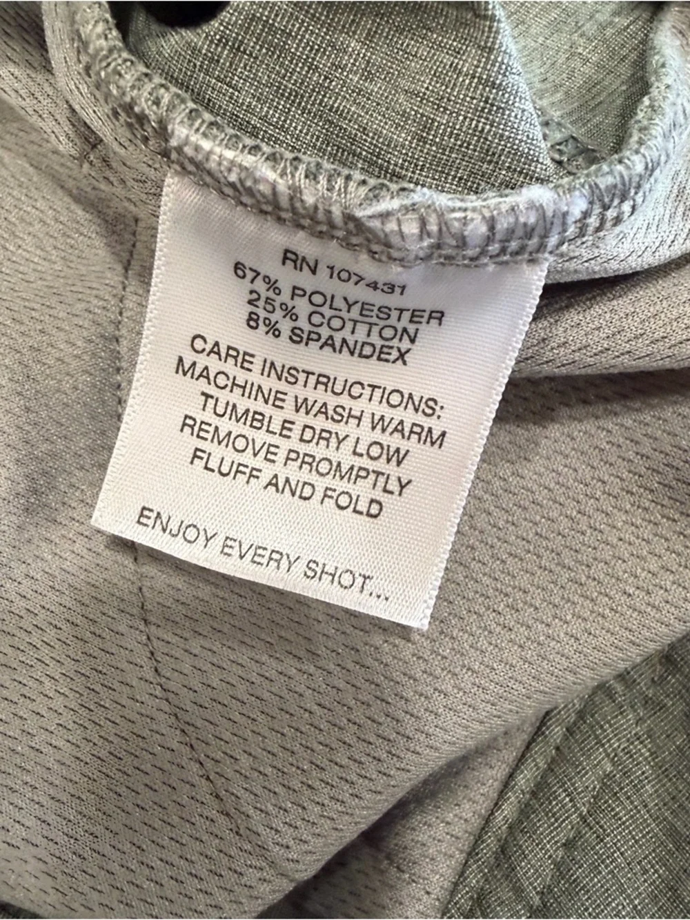 Linksoul Men's Gray Performance Pants